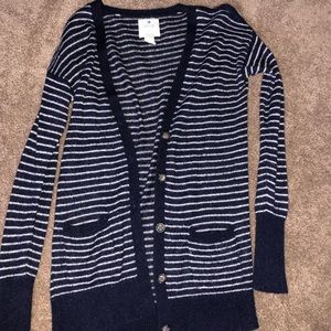 Aerie striped cardigan